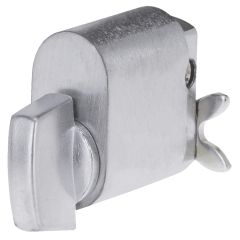 CYLINDER TURN SNIB SATIN CHROME