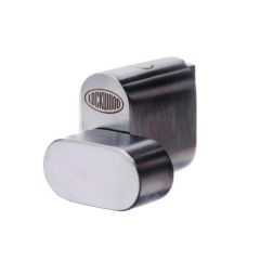 RND END LH/RH EGRESS T/SNIB SATIN CHROME