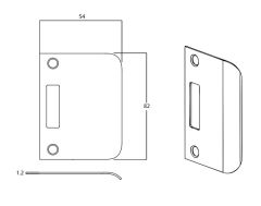STRIKE - CENTRE LOCK EW