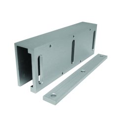 Z8 1200LBS GLASS DOOR U BRACKET SINGLE LEAF