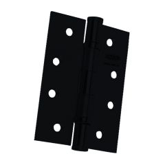 HINGE 100MMX75MMX2.5MM BALL BEARING BLACK
