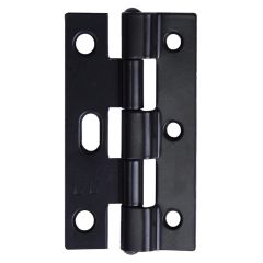 STEPPED SECURITY DOOR HINGE STEEL FIXED PIN