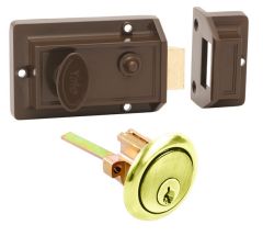NIGHTLATCH C4 DP POLISHED BRASS