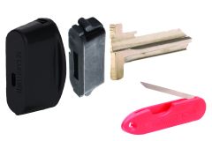 SECURITURN LOW PROFILE CAP 6 PIN C4 BROACH - TRADE PACK BLACK