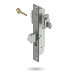 CLUTHA D/LOCK 36MM BOLT CT SATIN CHROME