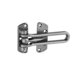 DOOR GUARD ZINC W/30mm SCREW SATIN CHROME