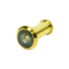 DOOR VIEWER 200DEG DP POLISHED BRASS