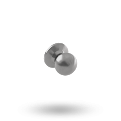 SS - ORBIT DUMMY KNOB PAIR DP SATIN CHROME