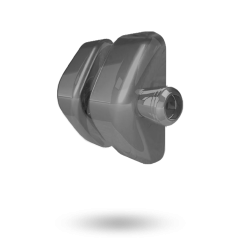 DD TECH MAGNALATCH SIDE PULL SERIES 2 VISAGE BRUSHED STAINLESS STEEL