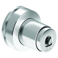 GLASS MOUNT PUSH BUTTON LOCK CR KD