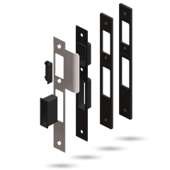 OPTIMUM/INDURO STRIKE KIT - LEFT HAND STANDARD STRIKE STAINLESS STEEL