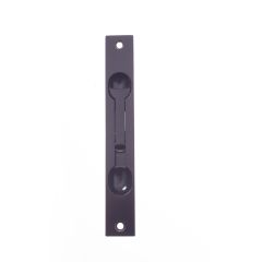 FLUSH BOLT-STD-SURFACE MT-NO ROD BLACK