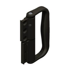 BIFOLD D HANDLE HINGE BLACK