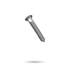 SCR 6Gx12.5MM CSK BLUNT SS