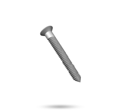 SCR 6Gx14.5MM CSK BLUNT SS