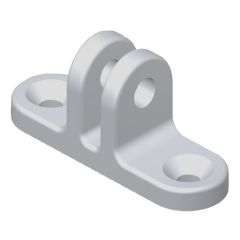 SASH BRACKET (CENTRE) SILVER PEARL