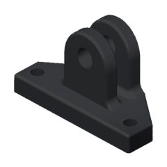 SASH BRACKET (OFFSET) BLACK
