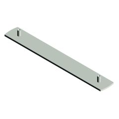 PALLADIUM FLUSH PLATE SATIN CHROME