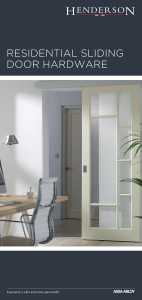BROCHURE - HENDERSON RESIDENTIAL
