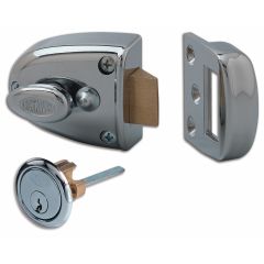 RIMOCK STREAMLATCH NARROW STILE WITH SNIB BRIGHT CHROME