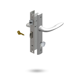 SUMMIT INDURO 30BS 2PT ST CT 30/30 SATIN CHROME