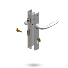 SUMMIT INDURO 30BS 2PT LT DC 30/30 SATIN CHROME