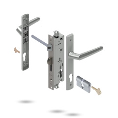 INDU 40BS 4P S 34/34DC ARIA SATIN CHROME
