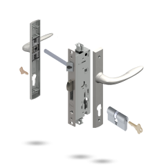 INDU 40BS 4P S 30/30DC SUMMIT SATIN CHROME
