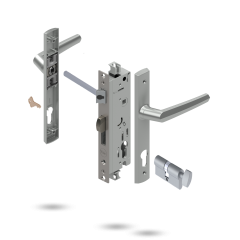 INDU 40BS 4P S 30/30CT ARIA SATIN CHROME