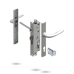 INDU 40BS 4P S 10/30HT SUMMIT SATIN CHROME