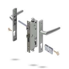 INDU 50BS 4PT S 40/40 DC ARIA SATIN CHROME