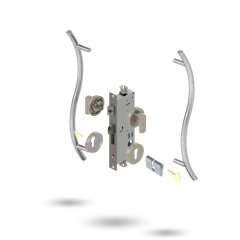 INDU APEX 50BS 4P S DC RD 147450 BRUSHED NICKEL