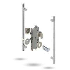 INDU APEX 60BS 4P S CT RD 141600 BRUSHED NICKEL