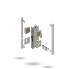 INDU APEX 50BS 4P S CT SQ 145375 BRUSHED NICKEL
