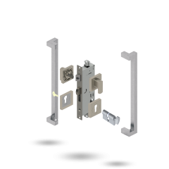 INDU APEX 50BS 4P S CT SQ 146450 BRUSHED NICKEL