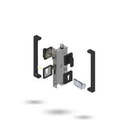 INDU APEX 60BS 4P S CT SQ 143300 BLACK