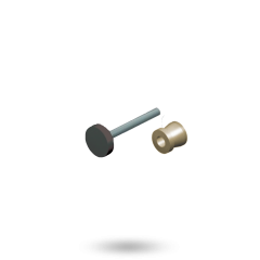 PULL HANDLE CONVERSION KIT - TYPE 8 BLACK