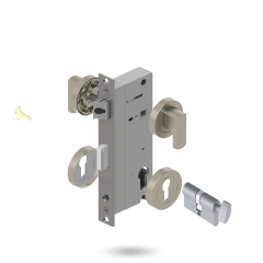 APEX RD INDU 50BS 2P S 34/34 CT BRUSHED NICKEL