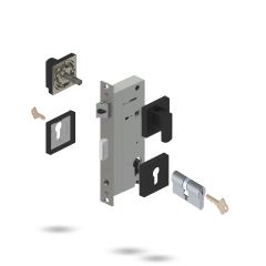 APEX SQ INDU 50BS 2P S 34/34 DC BLACK