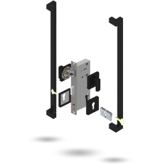 APEX SQ INDU 50BS 2P S 34/34 DC 146600 BLACK