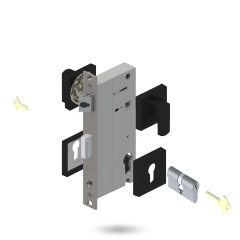 APEX SQ INDU 60BS 2P S 34/34 DC BLACK