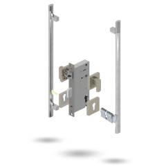 APEX SQ INDU 60BS 2P S 34/34 CT 141600 BRUSHED NICKEL