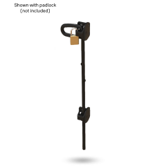 DD TECH Q-BOLT 610MM WOOD VINYL BLACK