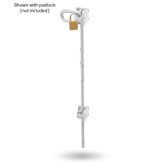DD TECH Q-BOLT 1020MM WOOD VINYL WHITE