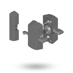 SELF LATCHING SLIDING DOOR LATCH - TRADE PACK
