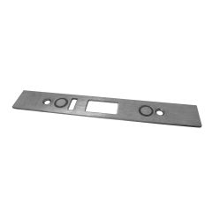 3570 COVERPLATE WITH MAGNETS SUITS ES 2100 ELECTRIC STRIKE STAINLESS STEEL