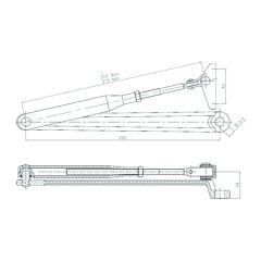 7714 SERIES STANDARD ARM ASSEMBLY
