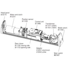 ABLOY DA461 MOTOR & CLUTCH