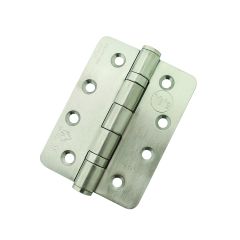 HINGE 100x75x3.0 MM BALL BEARING SS304 RAD STAINLESS STEEL