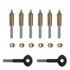 YALE SASH WINDOW BOLT (6 PK)